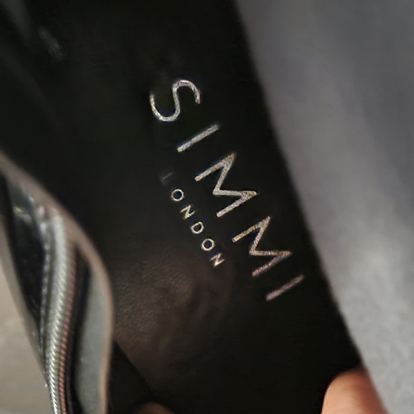 New Simmi London Square Toe Platform Boots, Size 6 to 6.5 US - Picture 4 of 6